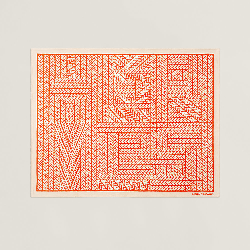 ビーチタオル 《トレスH》 | Hermès - エルメス-公式サイト